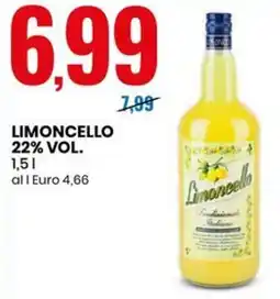 Eurospin LIMONCELLO 22% VOL. offerta