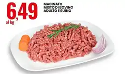 Eurospin MACINATO MISTO DI BOVINO ADULTO E SUINO offerta