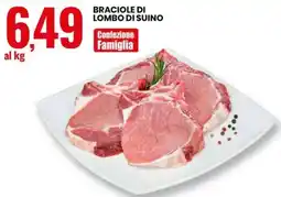 Eurospin BRACIOLE DI LOMBO DI SUINO offerta