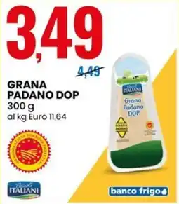 Eurospin GRANA PADANO DOP 300 g offerta