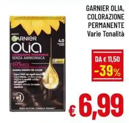 A&O GARNIER OLIA, COLORAZIONE PERMANENTE Varie Tonalità offerta