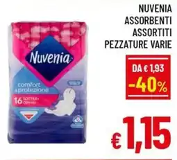A&O NUVENIA ASSORBENTI ASSORTITI PEZZATURE VARIE offerta