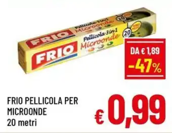 A&O FRIO PELLICOLA PER MICROONDE 20 metri offerta