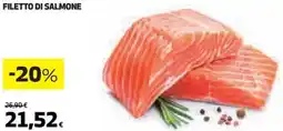 Ipercoop FILETTO DI SALMONE offerta