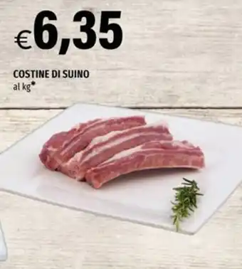 Hurrà COSTINE DI SUINO offerta