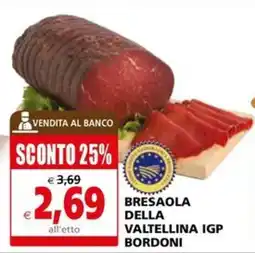 BRESAOLA DELLA VALTELLINA IGP BORDONI