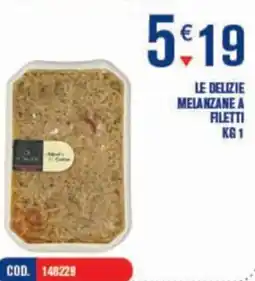 Adhoc LE DELIZIE MELANZANE A ALETTI KG1 offerta