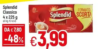 Famila Splendid Classico 4x225g offerta