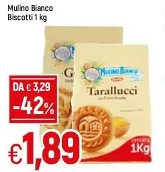 Famila Mulino Bianco Biscotti 1kg offerta