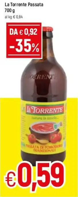 Famila La Torrente Passata 700g offerta