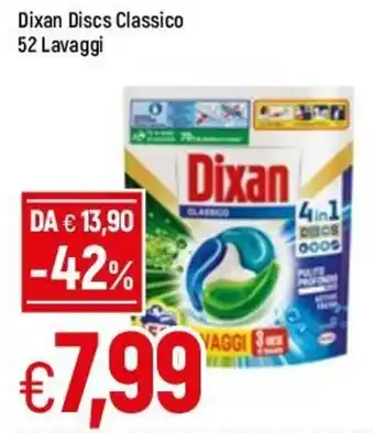 Famila Dixan Discs Classico 52 lavaggi offerta