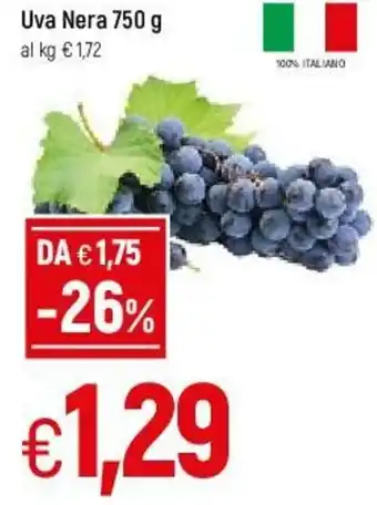 Famila Uva Nera 750g offerta