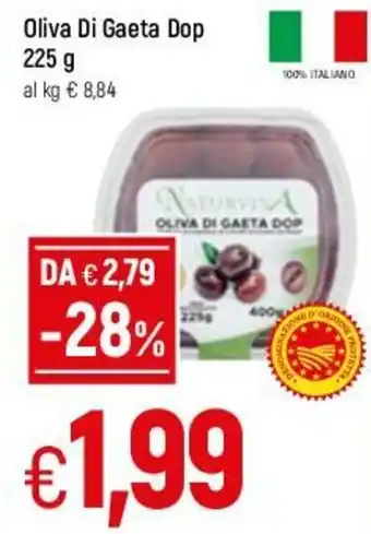 Famila Oliva Di Gaeta Dop 225g offerta