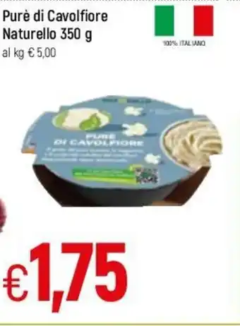 Famila Purè di Cavolfiore Naturello 350g offerta