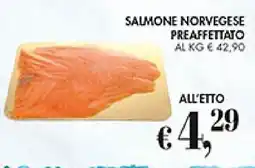 Coal SALMONE NORVEGESE PREAFFETTATO offerta