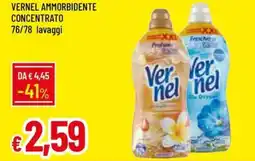 Galassia VERNEL AMMORBIDENTE CONCENTRATO 76/78 lavaggi offerta