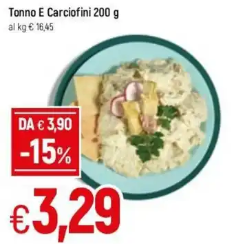 Famila Tonno E Carciofini 200g offerta