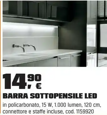 OBI Barra sottopensile led offerta