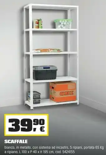 OBI Scaffale offerta
