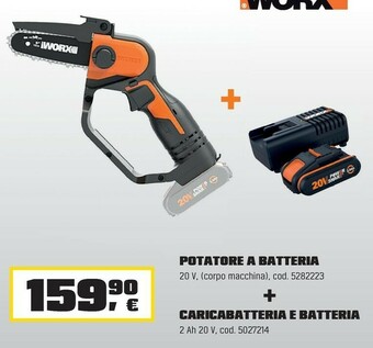 OBI Potatore a batteria offerta