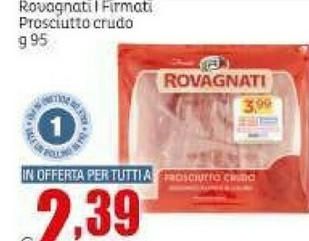 Elite Prosciutto crudo offerta