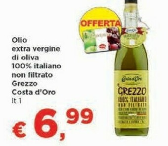 Metà Olio extravergine di oliva offerta