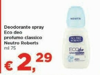 Metà Deodorante offerta