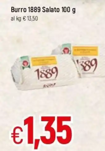 Famila Burro 1889 Salato 100g offerta