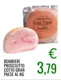 Sugros BOMBIERI PROSCIUTTO COTTO GRAN PAESE offerta