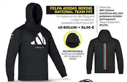 Coal FELPA ADIDAS BOXING NATIONAL TEAM FPI offerta