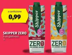 ALDI SKIPPER ZERO frutti gialli/rossi 1 L offerta