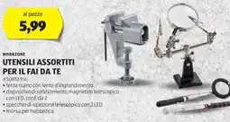ALDI WORKZONE UTENSILI ASSORTITI offerta