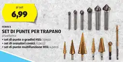 ALDI FERREX SET DI PUNTE PER TRAPANO offerta