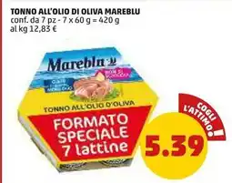 PENNY TONNO ALL'OLIO DI OLIVA MAREBLU offerta