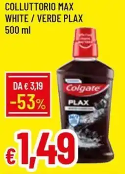 Galassia COLLUTTORIO MAX WHITE / VERDE PLAX 500 ml offerta