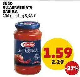 PENNY SUGO ALL'ARRABBIATA BARILLA offerta