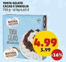 PENNY TORTA GELATO CACAO E VANIGLIA offerta