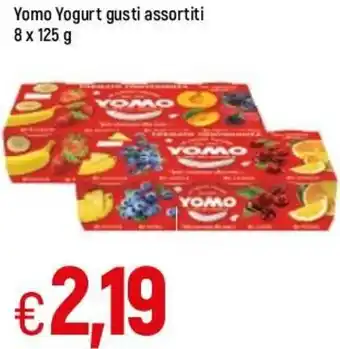 Famila Yomo Yogurt gusti assortiti 8x125g offerta