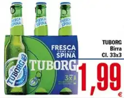 TUBORG Birra Cl. 33x3