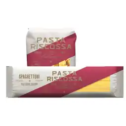Qui Discount PASTA RISCOSSA GRANO 100% ITALIANO TRAFILE ASSORTITE 500 GR offerta