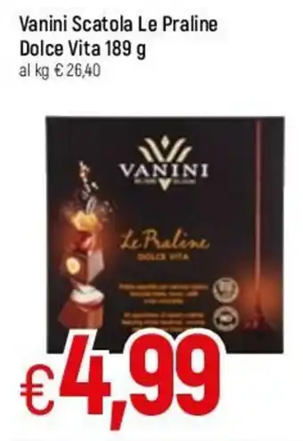 Vanini Scatola Le Praline Dolce Vita 189g