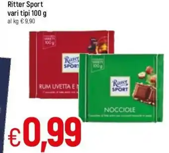 Famila Ritter Sport vari tipi 100g offerta