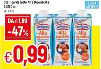 Famila Sterilgarda Latte Alta Digeribilità 3x250ml offerta