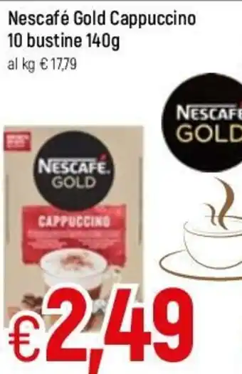 Famila Nescafé Gold Cappuccino 10 bustine 140g offerta