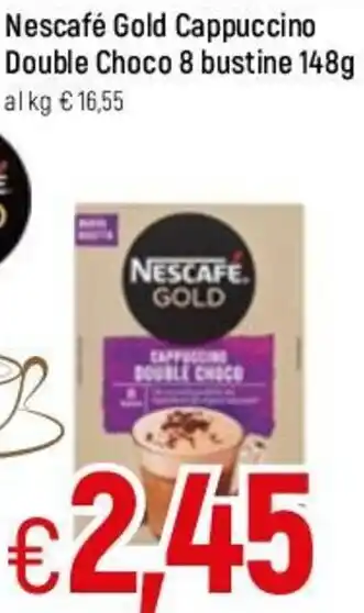 Famila Nescafé Gold Cappuccino Double Choco 8 bustine 148g offerta