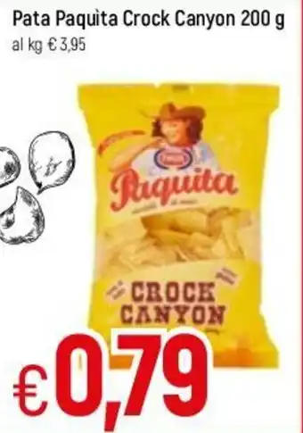 Famila Pata Paquìta Crock Canyon 200g offerta