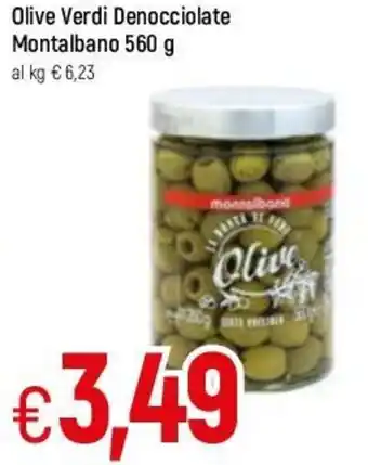 Famila Montalbano Olive Verdi Denocciolate 560g offerta