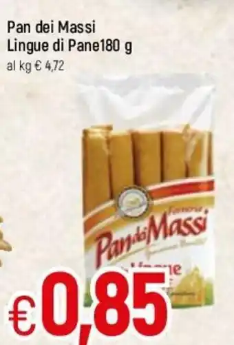 Pan dei Massi Lingue di Pane 180g