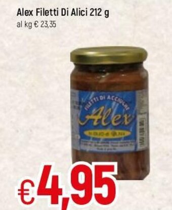 Famila Alex Filetti Di Alici 212g offerta
