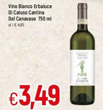 Famila Vino Bianco Erbaluce Di Caluso Cantina Del Canavase 750ml offerta